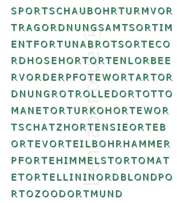 Orte gesucht Orte suchen
